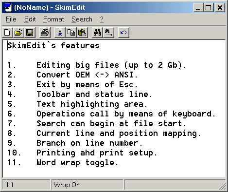 SkimEdit Screenshot